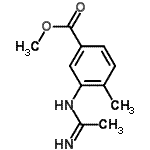CAS#: 773103-89-2， methyl 3-(ethanimidoylamino)-4-methyl-benzoate