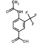 CAS#: 773108-11-5， 4-acetamido-3-(trifluoromethyl)benzoic acid
