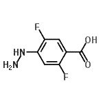 CAS#: 773109-10-7， 2,5-Difluoro-4-hydrazinobenzoic acid