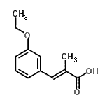 CAS#: 773121-01-0， (2E)-3-(3-Ethoxyphenyl)-2-methylacrylic acid