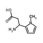 CAS#: 773122-08-0， 3-Amino-3-(1-methyl-1H-pyrrol-2-yl)propanoic acid