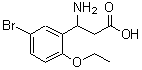 CAS#: 773122-65-9， 3-amino-3-(5-bromo-2-ethoxy-phenyl)propanoic acid