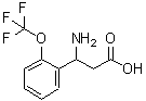CAS#: 773122-83-1， 3-Amino-3-[2-(trifluoromethoxy)phenyl]propanoic acid