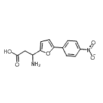 CAS#: 773125-51-2， 3-amino-3-[5-(4-nitrophenyl)-2-furyl]propanoic acid