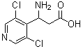 CAS#: 773126-52-6， 3-amino-3-(3,5-dichloro-4-pyridyl)propanoic acid