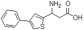 CAS#: 773126-57-1， 3-amino-3-(4-phenyl-2-thienyl)propanoic acid