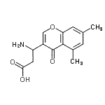 CAS#: 773126-72-0， 3-amino-3-(5,7-dimethyl-4-oxo-chromen-3-yl)propanoic acid