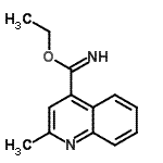 CAS#: 773792-87-3， Ethyl 2-methyl-4-quinolinecarboximidate
