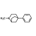 CAS#: 773794-98-2， 2-Methyl-5-phenyl-2-azabicyclo[3.2.1]octane