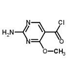 CAS#: 773798-35-9， 2-Amino-4-methoxy-5-pyrimidinecarbonyl chloride