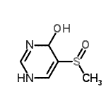 CAS#: 773805-12-2， 5-(Methylsulfinyl)-1,4-dihydro-4-pyrimidinol