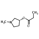 CAS#: 773847-72-6， (3R)-1-Methyl-3-pyrrolidinyl propionate