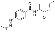CAS#: 77386-88-0， Ethyl 2-[(4-Dimethylaminodiazenylbenzoyl)Amino]Propanoate