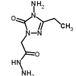 CAS#: 773862-56-9， 2-(4-Amino-3-ethyl-5-oxo-4,5-dihydro-1H-1,2,4-triazol-1-yl)acetohydrazide