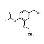 CAS#: 773868-64-7， [4-(Difluoromethoxy)-3-ethoxyphenyl]methanol