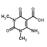CAS#: 773870-74-9， 6-Amino-1,3-dimethyl-2,4-dioxo-1,2,3,4-tetrahydro-5-pyrimidinecarboxylic acid
