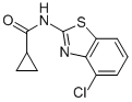 CAS#: 77414-54-1， N-(4-Chlorobenzo[d]Thiazol-2-Yl)Cyclopropanecarboxamide