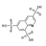 CAS#: 774143-07-6， 3,6,8-Quinolinetrisulfonic acid