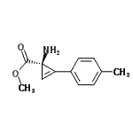 CAS#: 774144-33-1， Methyl (1R)-1-amino-2-(4-methylphenyl)-2-cyclopropene-1-carboxylate
