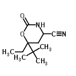 CAS#: 774225-51-3， 2-Methyl-2-propanyl (1-cyanopentyl)carbamate