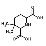 CAS#: 774479-36-6， 3,3-Dimethyl-2,6-piperidinedicarboxylic acid