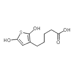 CAS#: 774522-23-5， 5-(2,5-Dihydroxy-3-thienyl)pentanoic acid