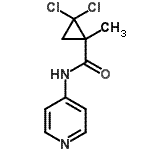 CAS#: 774588-23-7， 2,2-Dichloro-1-methyl-N-(4-pyridinyl)cyclopropanecarboxamide