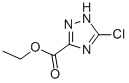 structure of CAS# 774608-88-7, 5-Chloro-1H-1,2,4-Triazole-3-Carboxylic Acid Ethyl Ester;5-CHLORO-1H-1,2,4-TRIAZOLE-3-CARBOXYLIC ACID ETHYL ESTER;Ethyl 5-Chloro-1H-1,2,4-Triazole-3-Carboxylate