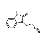 CAS#: 77484-06-1， 3-(2-Oxo-2,3-dihydro-1H-benzimidazol-1-yl)propanenitrile