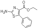 structure of CAS# 77505-85-2, Ethyl 2-amino-5-phenyl-1,3-thiazole-4-carboxylate;ETHYL2-AMINO-5-PHENYL-4-THIAZOLECARBOXYLATE;MFCD08166527