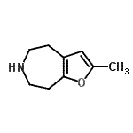 CAS#: 775252-60-3， 2-Methyl-5,6,7,8-tetrahydro-4H-furo[2,3-d]azepine