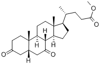 CAS 登录号：7753-72-2， (5beta)-3,7-二氧代-胆烷-24-酸甲酯
