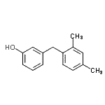 CAS#: 775329-48-1， 3-(2,4-Dimethylbenzyl)phenol