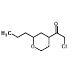 CAS#: 77554-97-3， 2-Chloro-1-(2-propyltetrahydro-2H-pyran-4-yl)ethanone