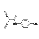 CAS#: 775540-85-7， 2,2-Dicyano-N-(4-methylphenyl)ethanethioamide
