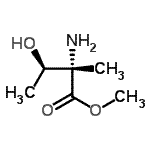 CAS#: 775541-31-6， Methyl (3R)-3-hydroxy-L-isovalinate
