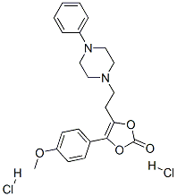 CAS#: 77606-24-7， 4-(4-Methoxyphenyl)-5-[2-(4-Phenylpiperazin-1-Yl)Ethyl]-1,3-Dioxol-2-One Dihydrochloride