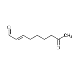 CAS 登录号：77611-52-0， (2E)-8-氧代-2-壬烯醛