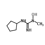 CAS#: 776236-55-6， 3-Cyclopentyl-1-hydroxy-1-methylguanidine