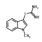 CAS#: 776253-96-4， 1-Methyl-1H-indol-3-yl carbamimidothioate