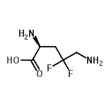 CAS#: 776272-51-6， 4,4-Difluoro-L-ornithine
