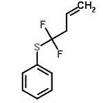 CAS#: 776313-50-9， [(1,1-Difluoro-3-buten-1-yl)sulfanyl]benzene