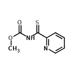 CAS#: 77637-80-0， Methyl (2-pyridinylcarbonothioyl)carbamate