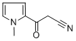 structure of CAS# 77640-03-0, 3-(1-Methyl-1H-Pyrrol-2-Yl)-3-Oxopropanenitrile;3-(1-METHYL-1H-PYRROL-2-YL)-3-OXOPROPANENITRILE;3-(1-Methyl-1H-Pyrrol-2-Yl)-3-Oxopropionitrile;1-Methyl-Β-Oxo-1H-Pyrrole-2-Propanenitrile