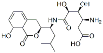 CAS 登录号：77674-99-8， (3S,4S,5S)-3-氨基-4,5-二羟基-6-[[(1S)-1-[(3S)-8-羟基-1-氧代异色满-3-基]-3-甲基丁基]氨基]-6-氧代己酸