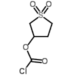 CAS#: 77691-76-0， 1,1-Dioxidotetrahydro-3-thiophenyl carbonochloridate