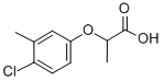 structure of CAS# 777-54-8, 2-(4-Chloro-3-Methyl-Phenoxy)Propanoic Acid;2-(4-Chloro-3-Methyl-Phenoxy)Propanoic Acid;2-(4-Chloro-3-Methyl-Phenoxy)Propionic Acid;Sbb009319