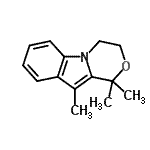 CAS#: 777004-26-9， 1,1,10-Trimethyl-3,4-dihydro-1H-[1,4]oxazino[4,3-a]indole