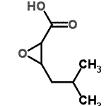 CAS 登录号：777023-46-8， 3-异丁基-2-环氧乙烷羧酸