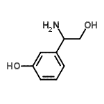 CAS#: 777028-98-5， 3-(1-Amino-2-hydroxyethyl)phenol